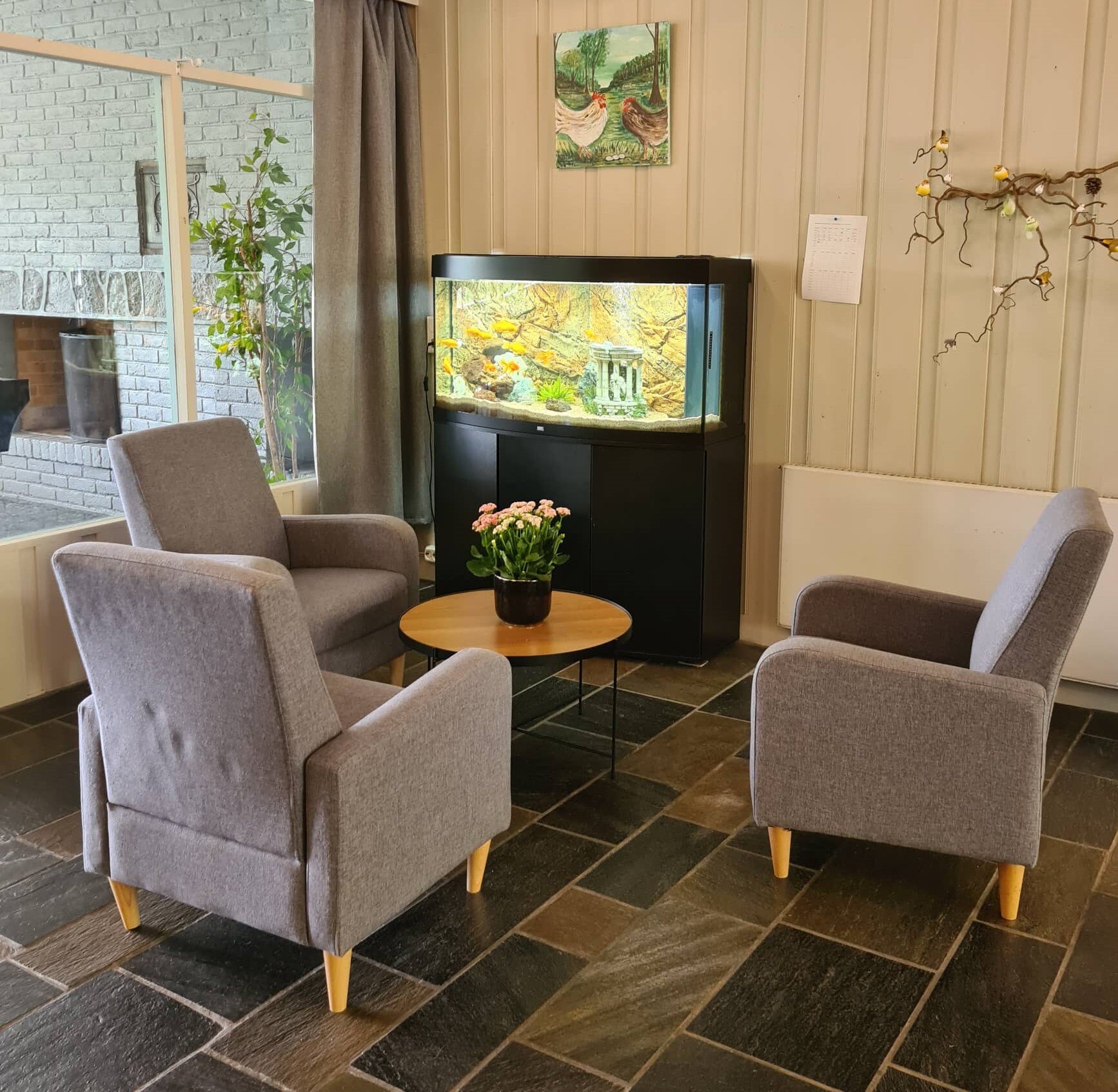 Villa Skaar Jevnaker inngangsparti
