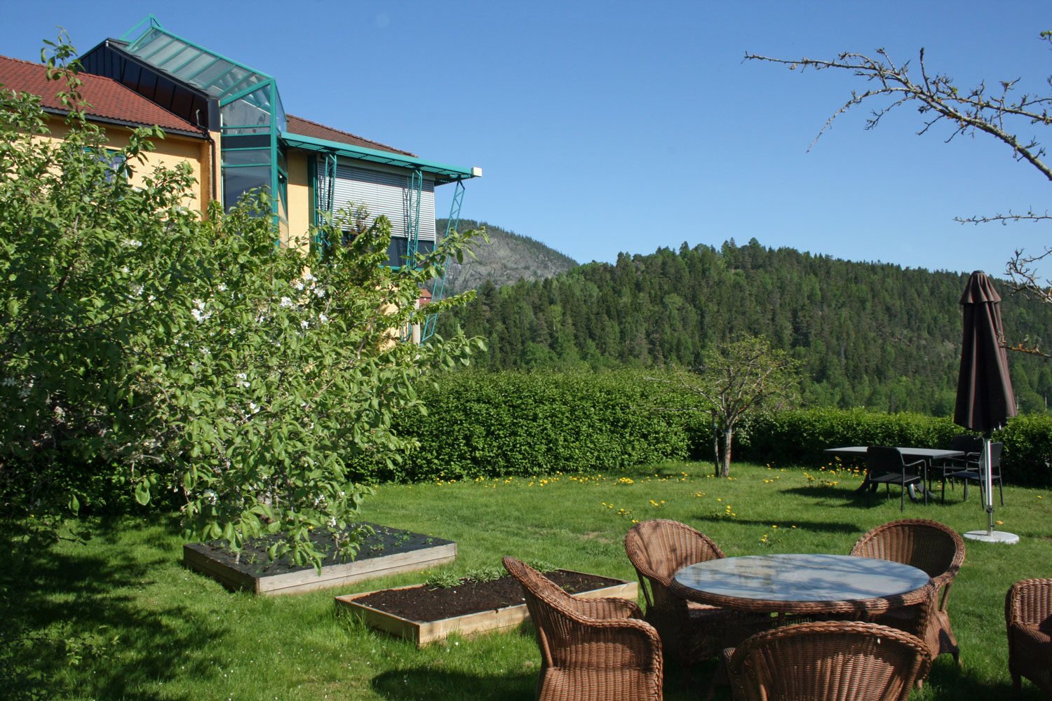 Villa Skaar Sylling hage